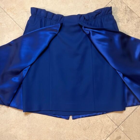 NWOT Giorgio Armani Blue Skirt Tulip - Picture 8 of 17